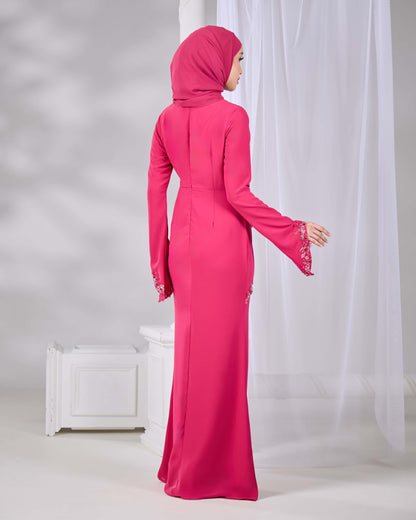 RAISSA DRESS (FUCHSIA)