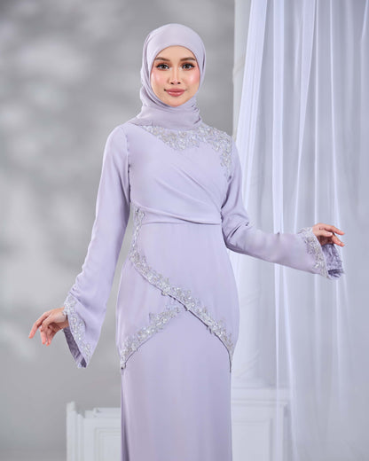 RAISSA DRESS (MAUVE)