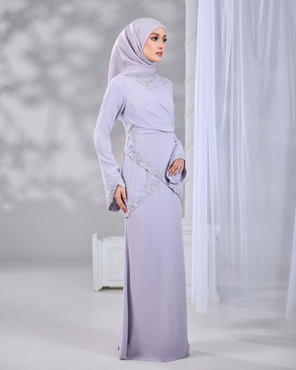 RAISSA DRESS (MAUVE)