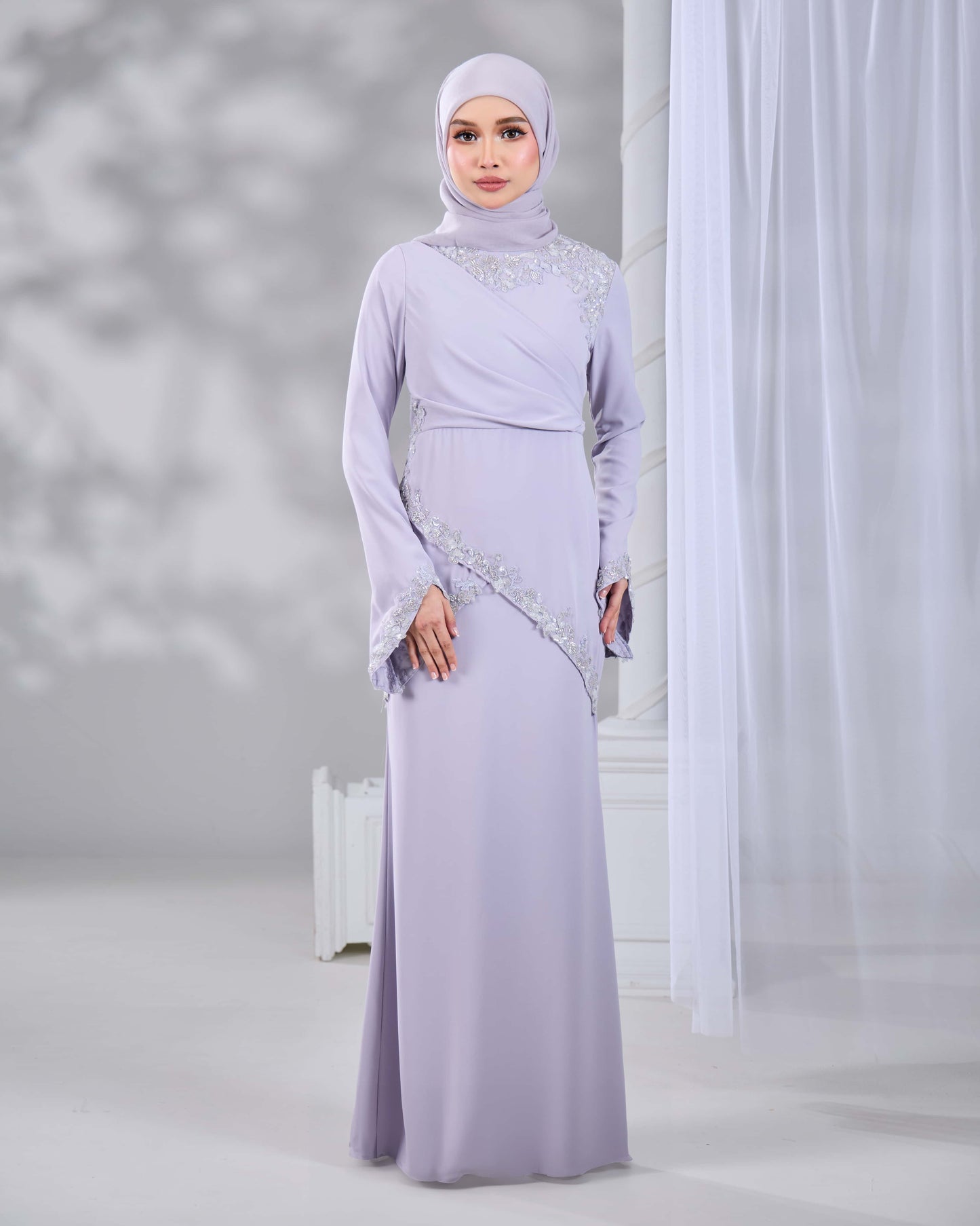 RAISSA DRESS (MAUVE)