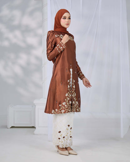 MINOR DEFECT NADRA KURUNG (BROWN)