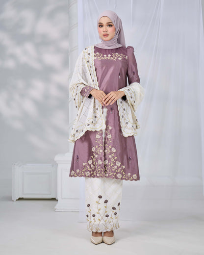 NADRA KURUNG (DARK MAUVE)