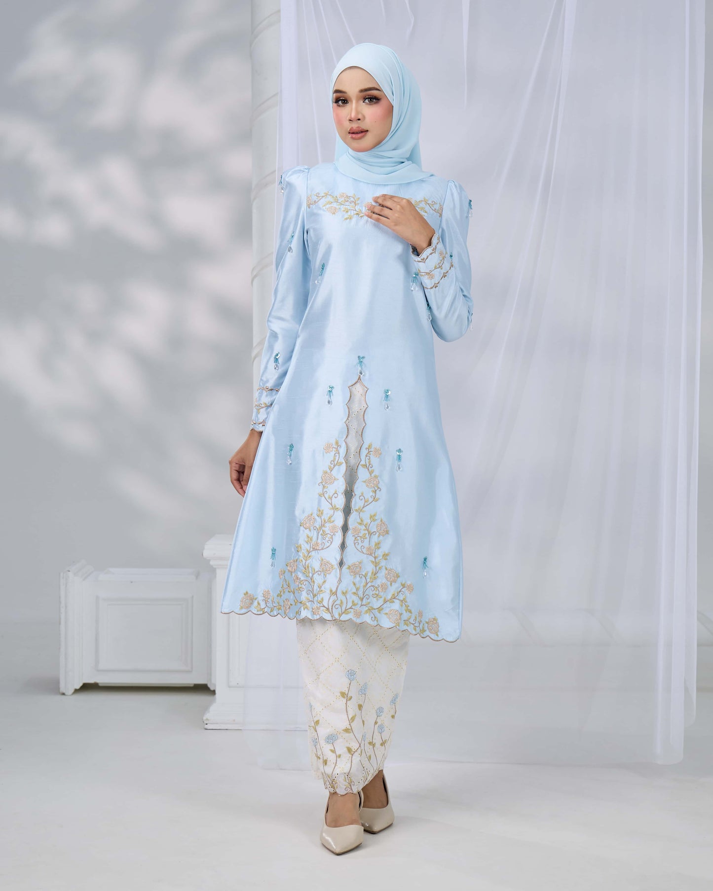 NADRA KURUNG (BABY BLUE)