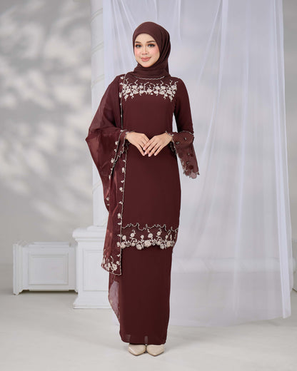 MINOR DEFECT EVARIS KURUNG (RICH BROWN)