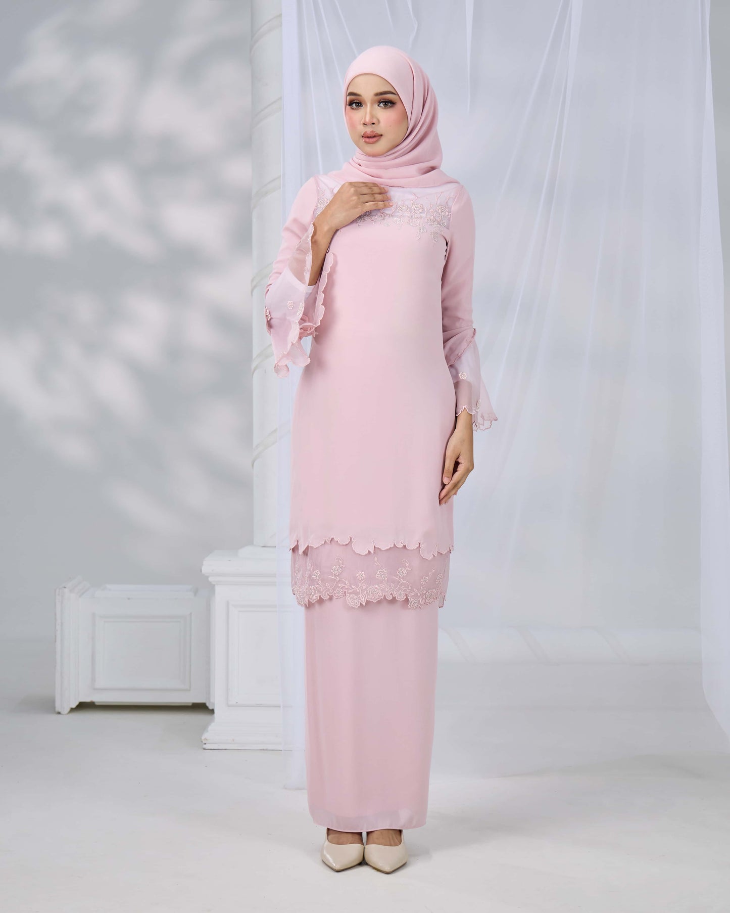 EVARIS KURUNG (DUSTY PINK)