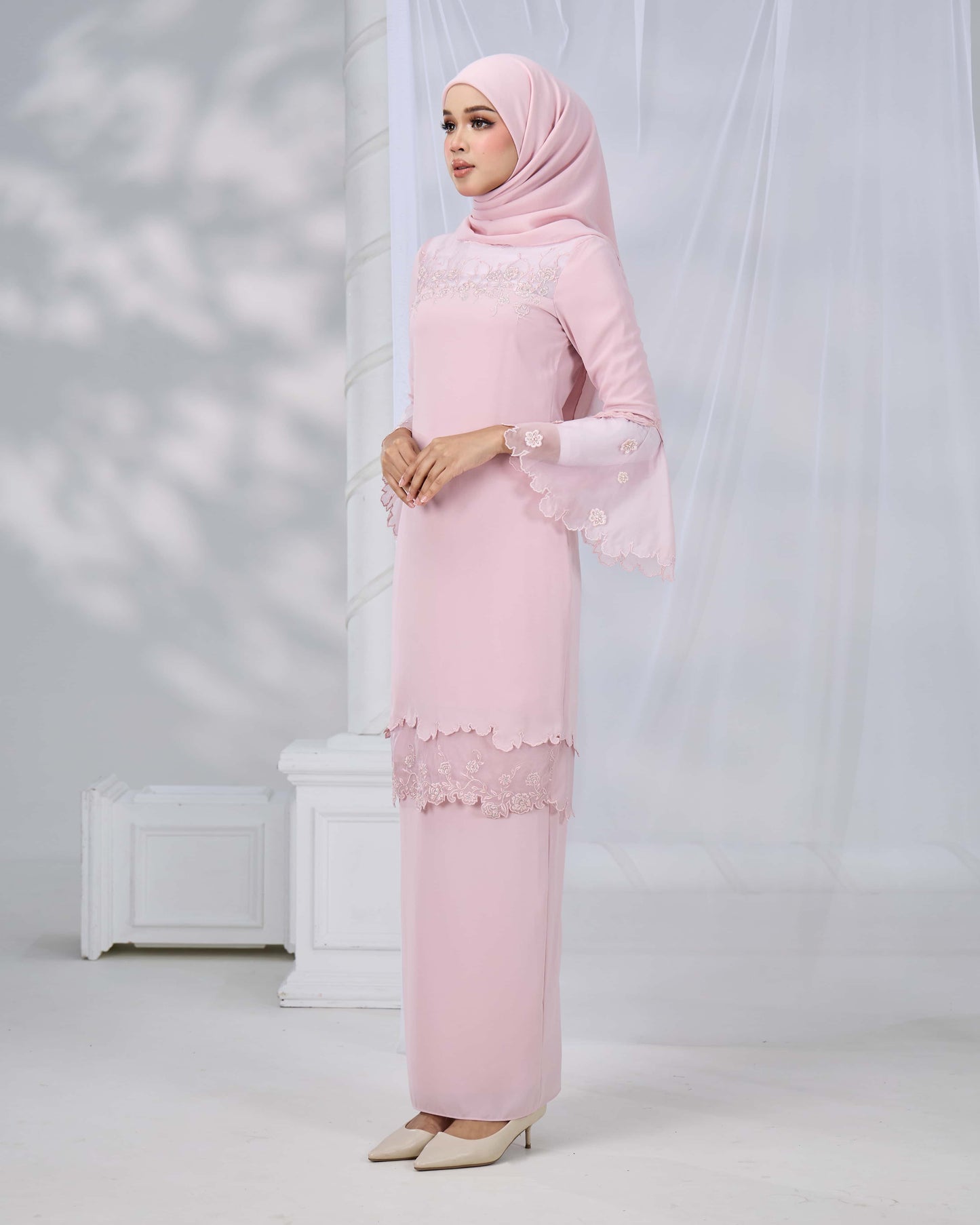 EVARIS KURUNG (DUSTY PINK)