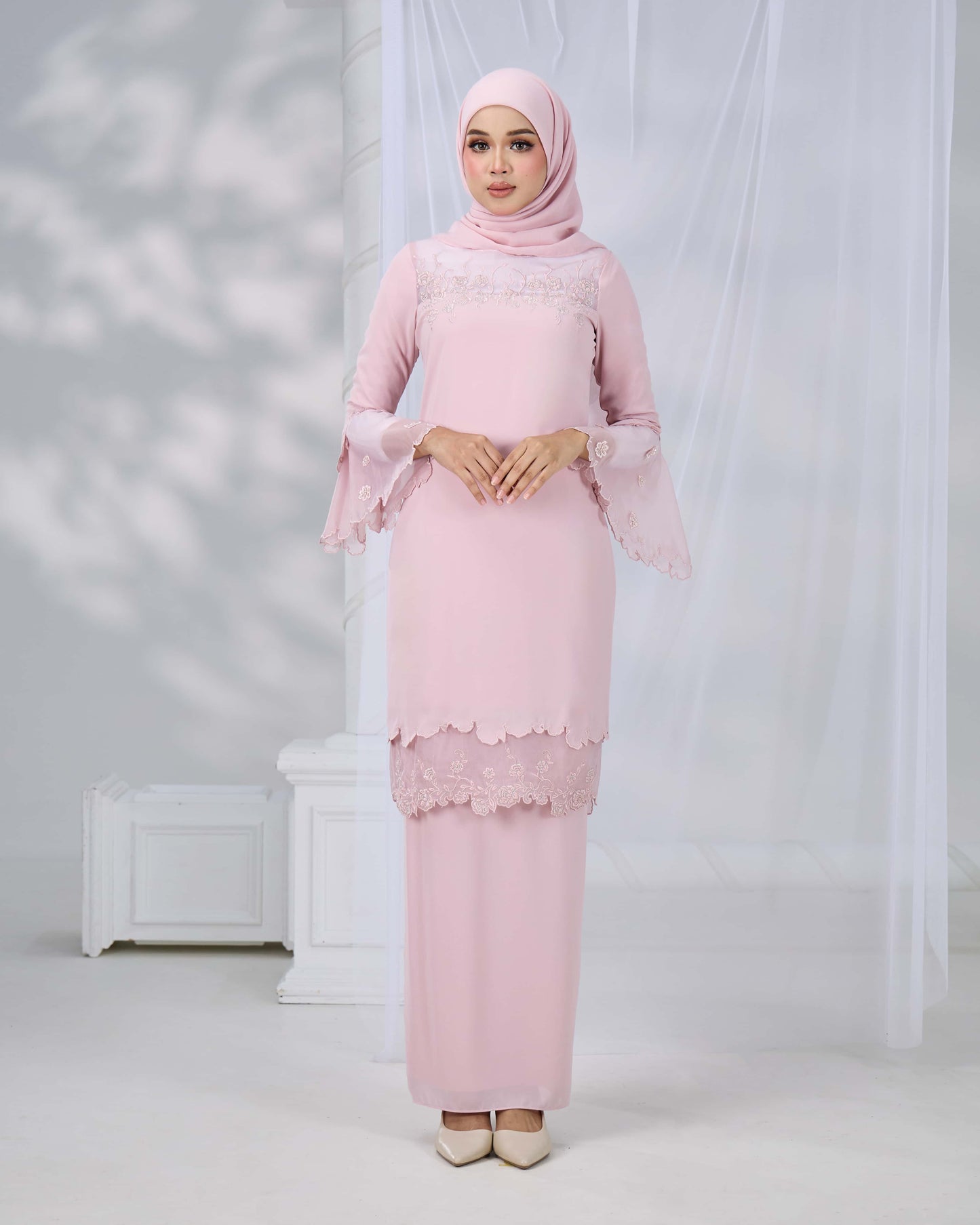 EVARIS KURUNG (DUSTY PINK)