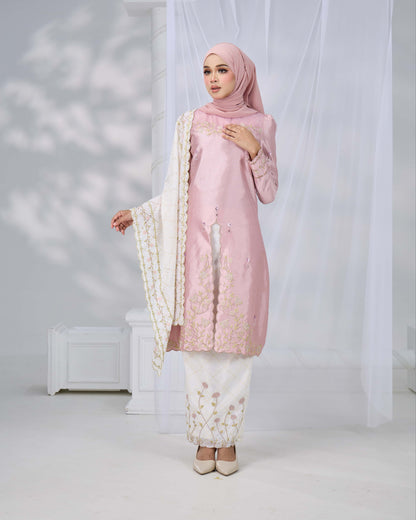 NADRA VEIL (DUSTY PINK)