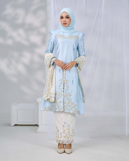 NADRA VEIL (BABY BLUE)