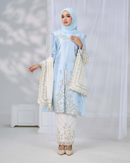 NADRA VEIL (BABY BLUE)