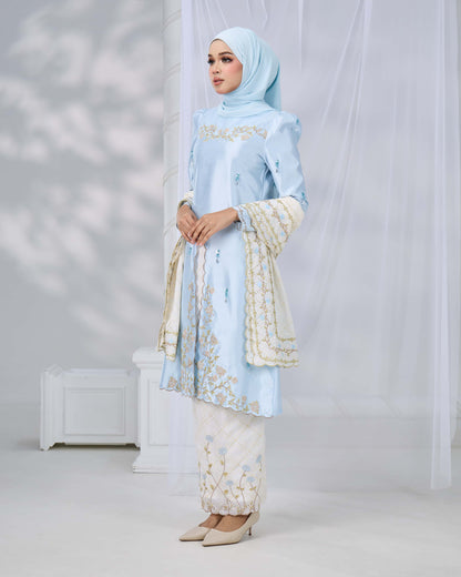 NADRA VEIL (BABY BLUE)