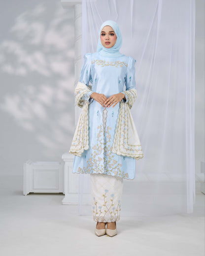 NADRA VEIL (BABY BLUE)