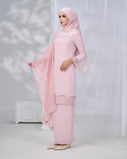 EVARIS VEIL (DUSTY PINK)