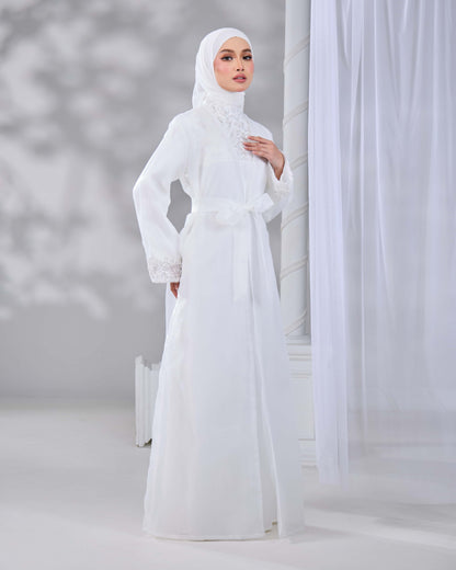 MALIKA ABAYA TALL (OFF WHITE)