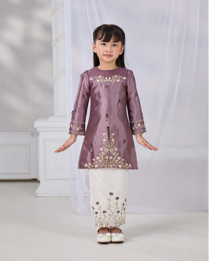 NADRA KURUNG KIDS (DARK MAUVE)