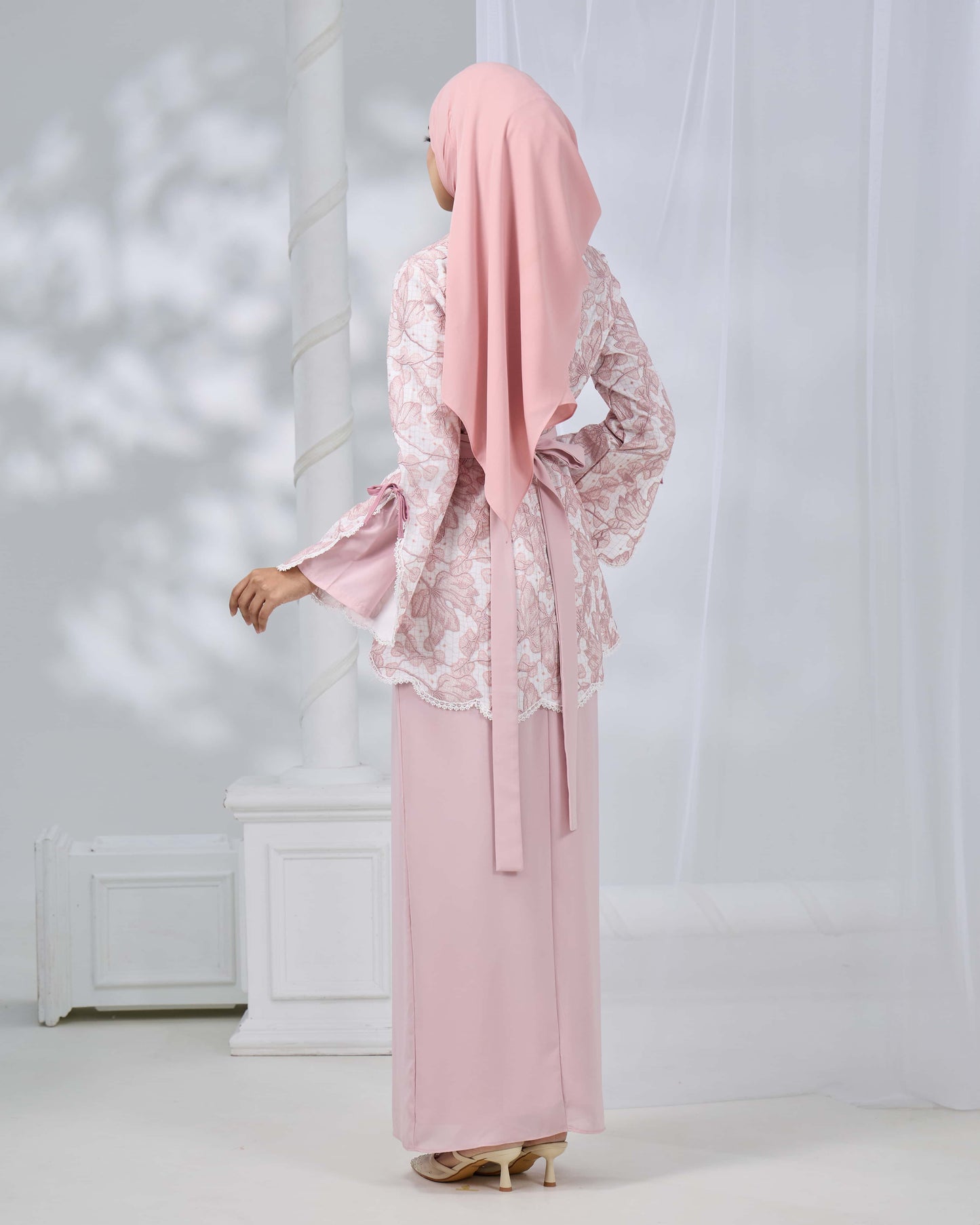 MINOR DEFECT EVELIA KURUNG (DUSTY PINK)