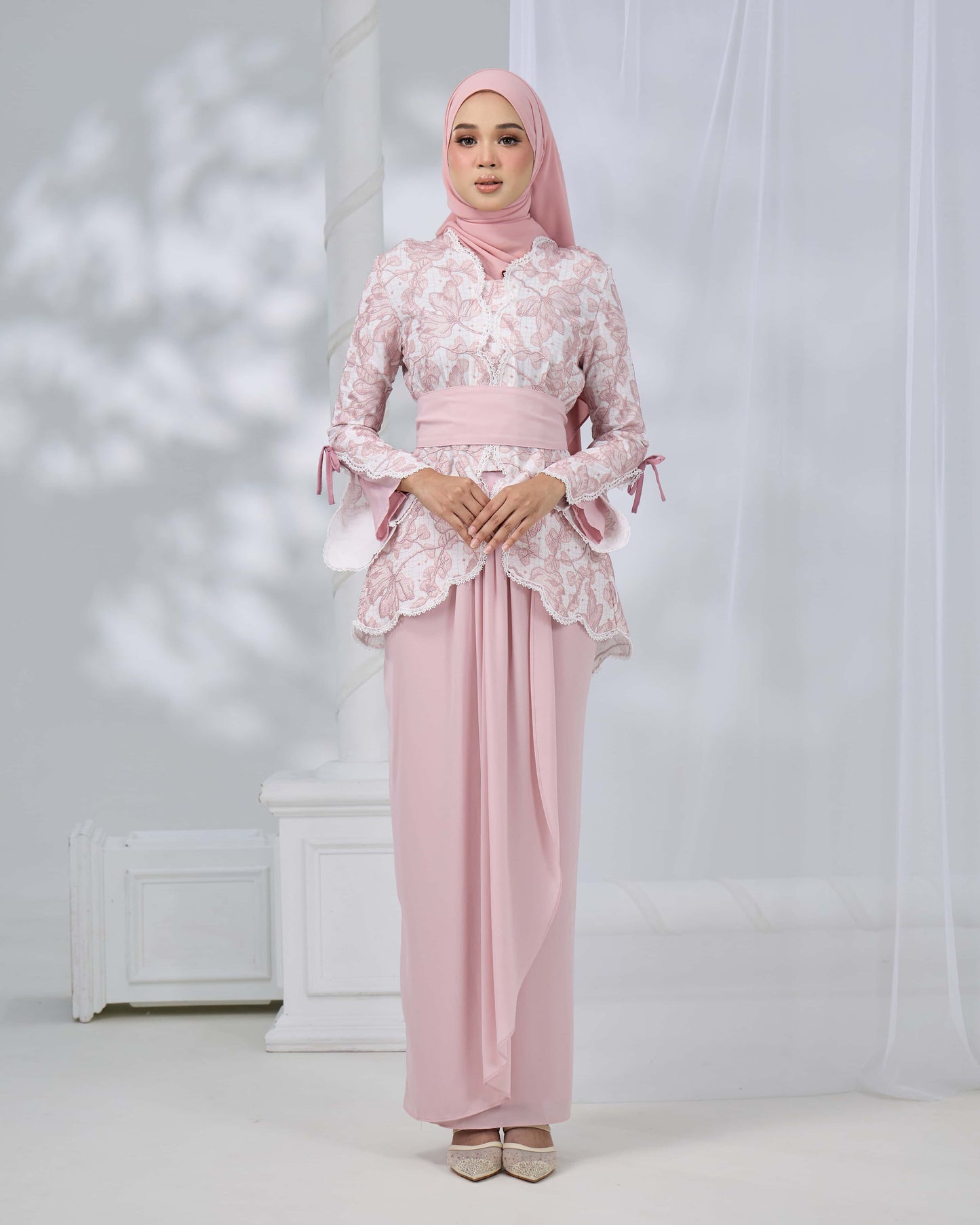 MINOR DEFECT EVELIA KURUNG (DUSTY PINK)