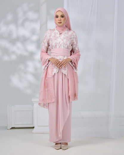 MINOR DEFECT EVELIA KURUNG (DUSTY PINK)