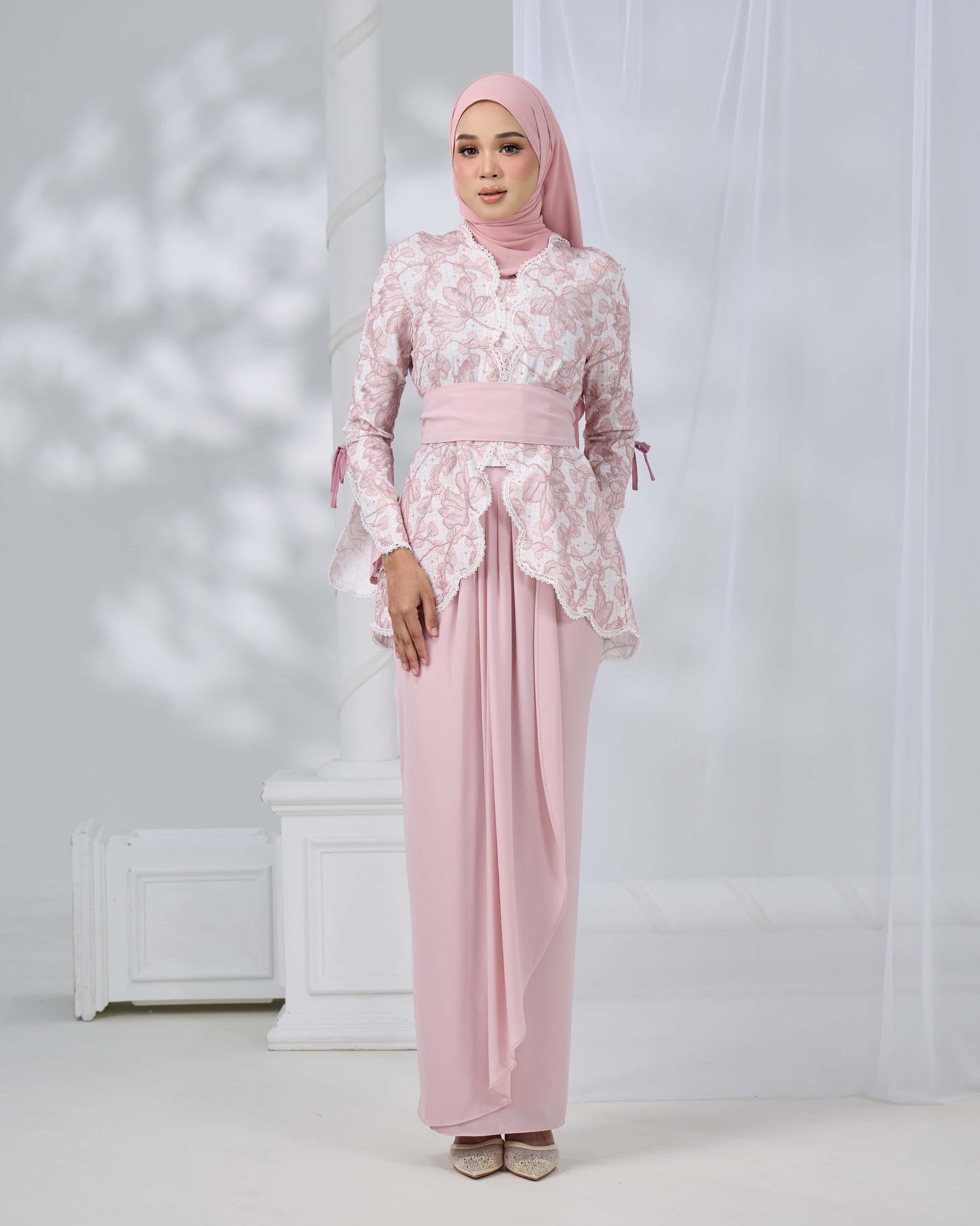 MINOR DEFECT EVELIA KURUNG (DUSTY PINK)