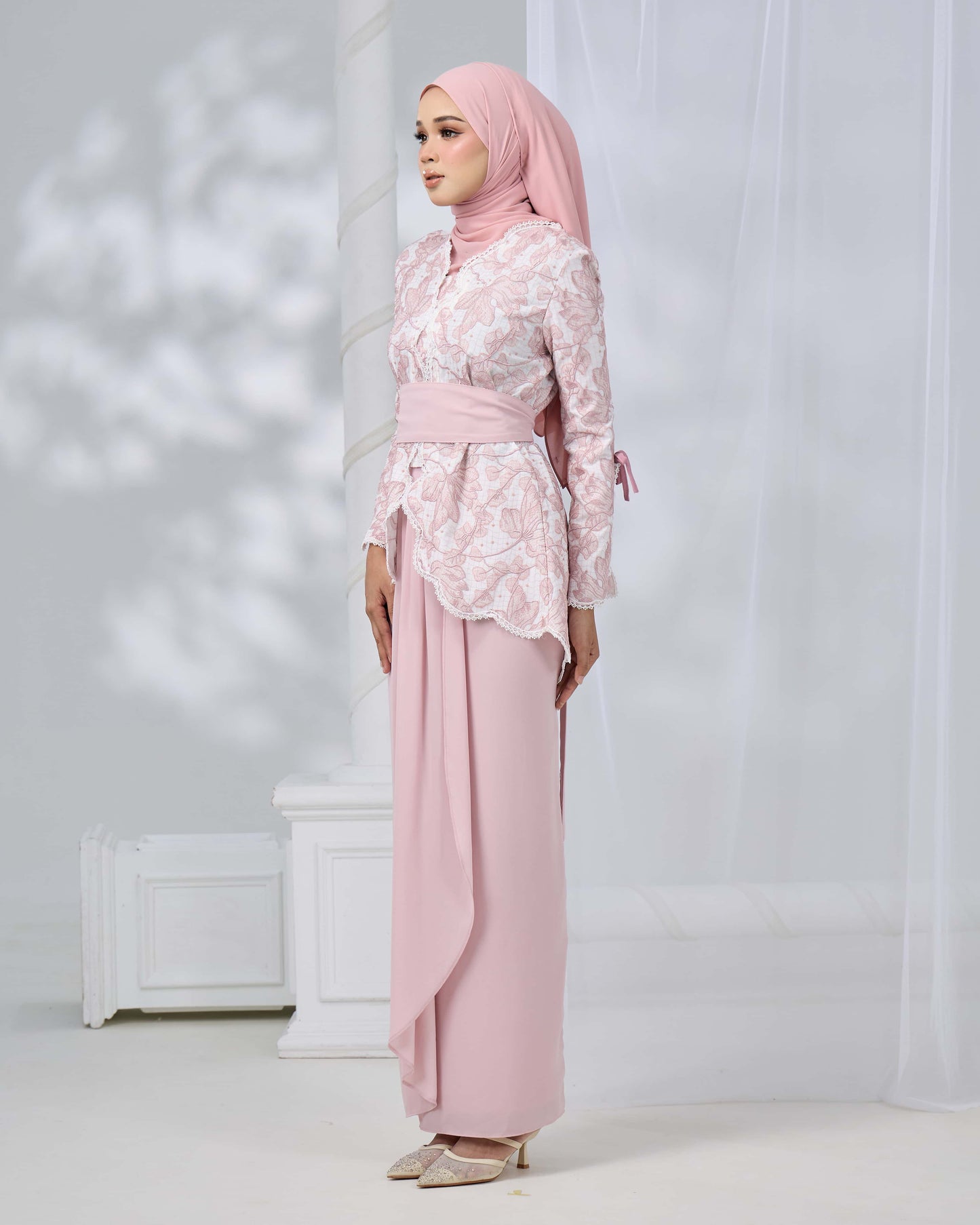MINOR DEFECT EVELIA KURUNG (DUSTY PINK)
