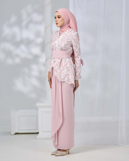 MINOR DEFECT EVELIA KURUNG (DUSTY PINK)