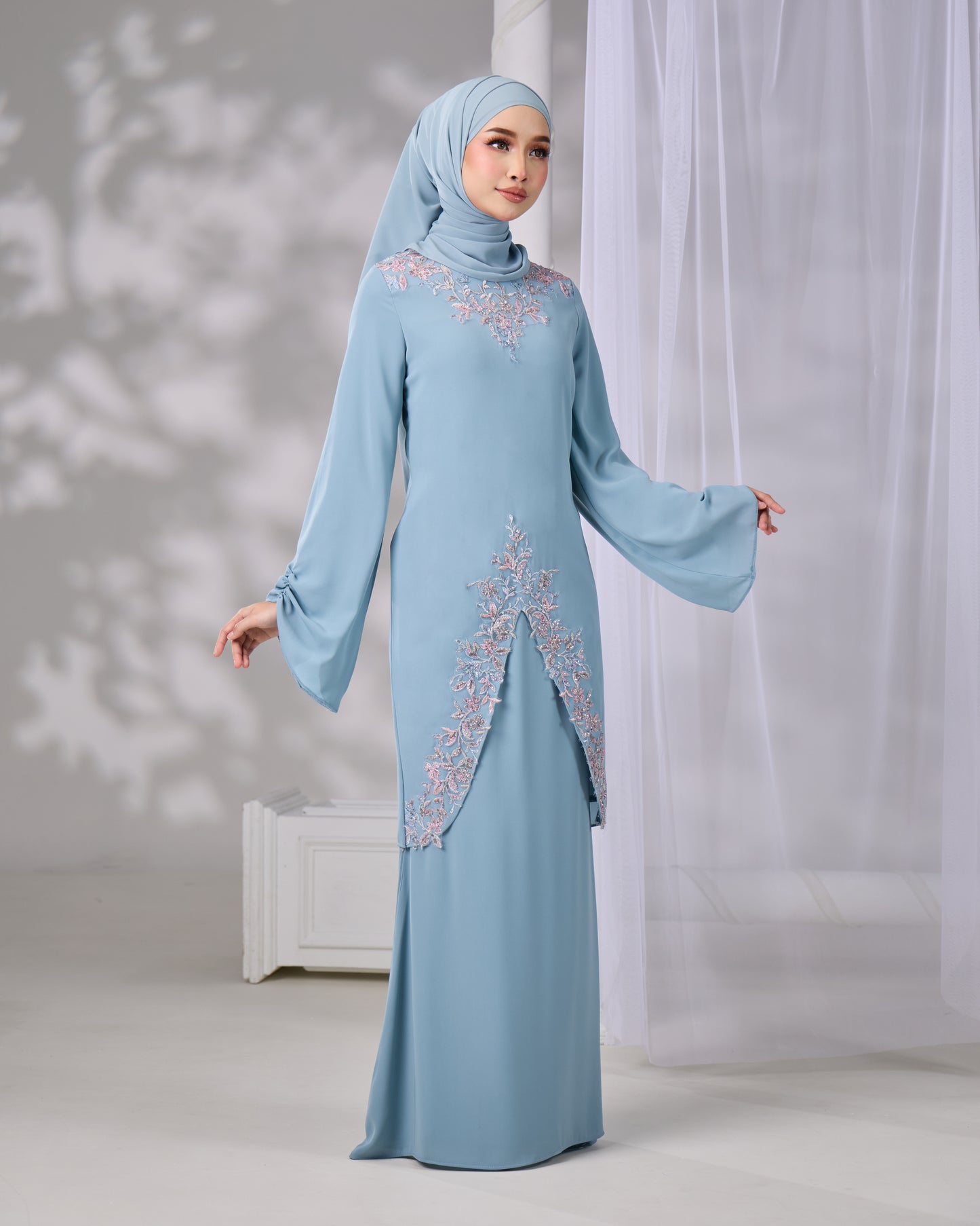 THALINA KURUNG (MISTY BLUE)