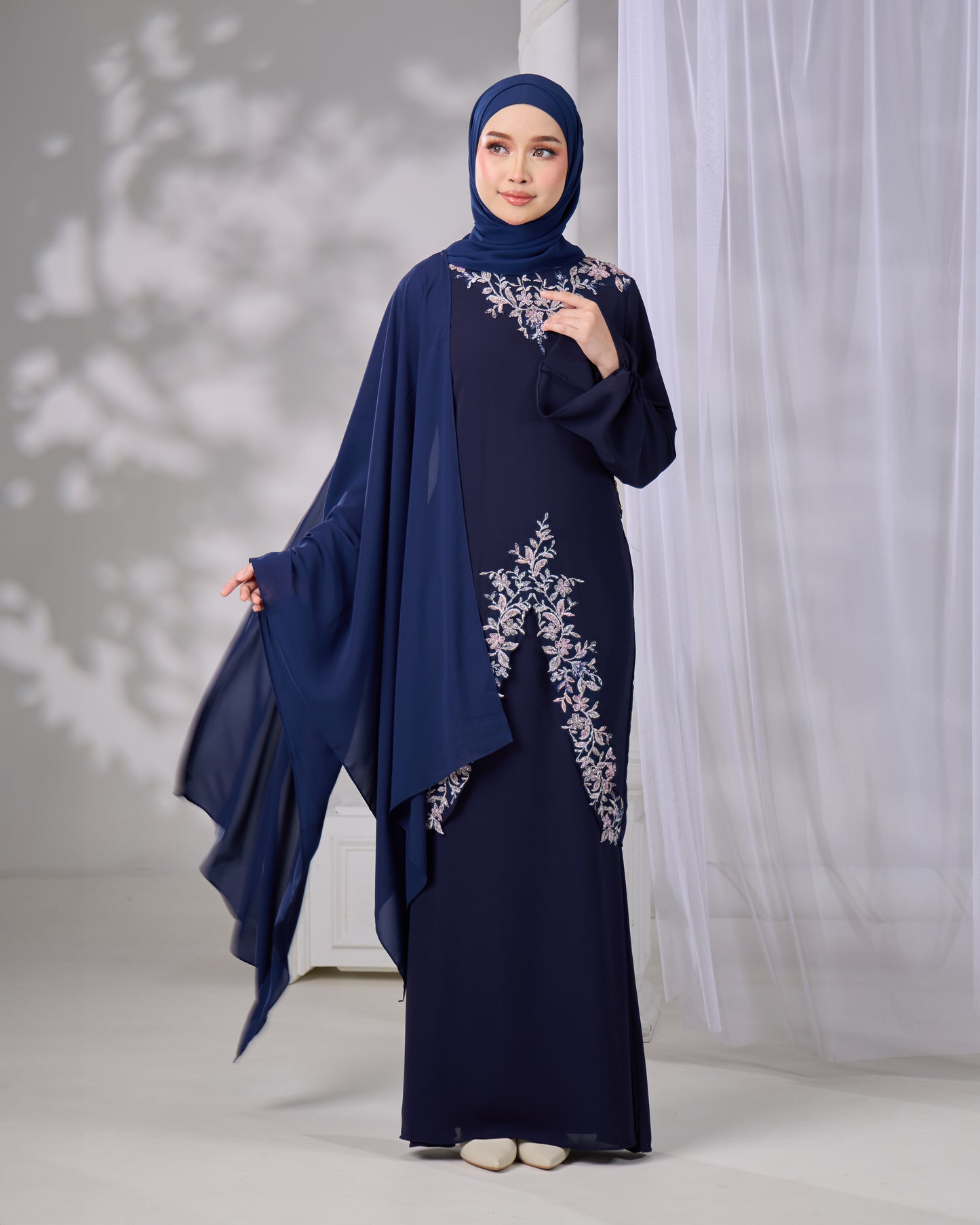 THALINA KURUNG (NAVY BLUE)