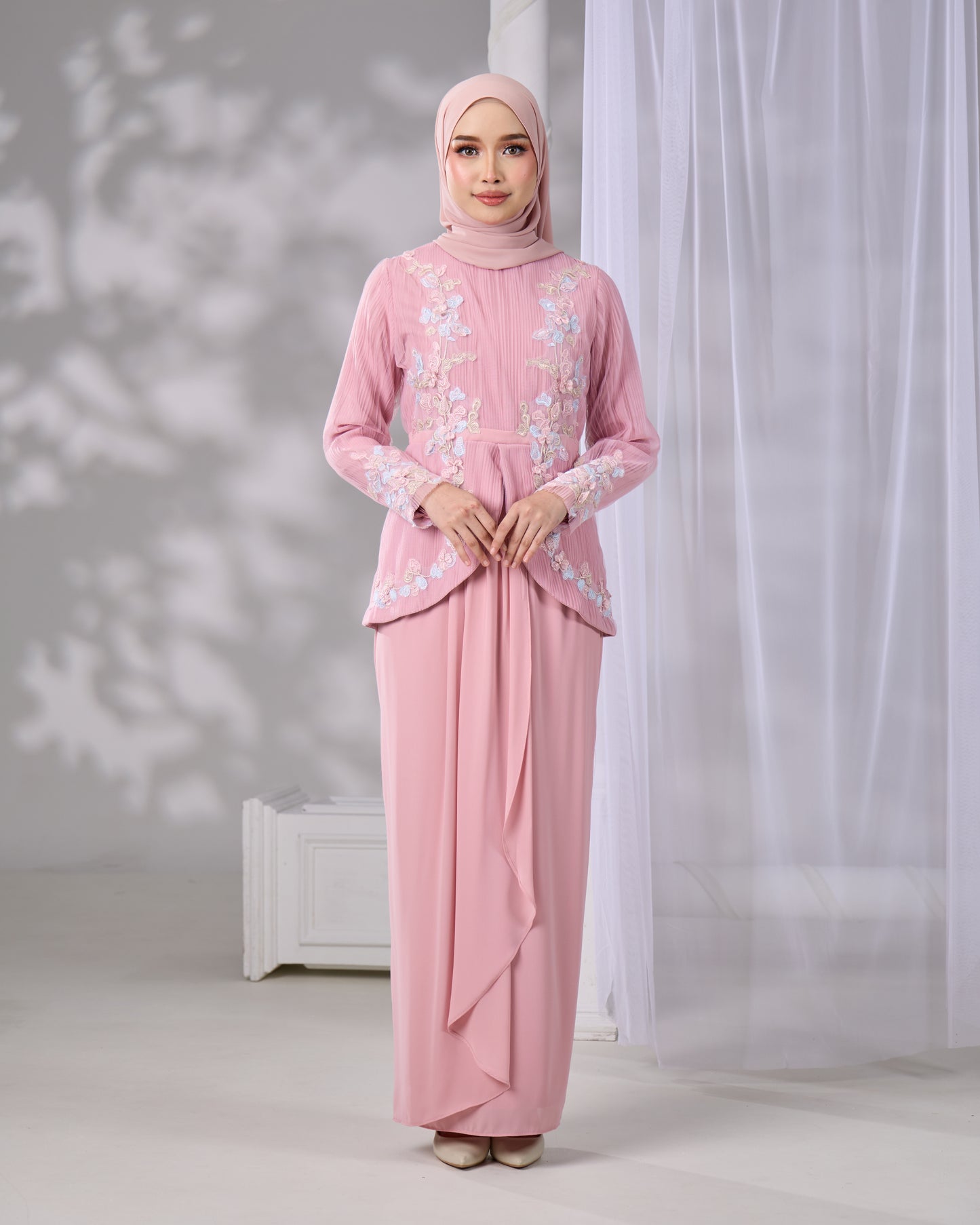 THARA MINI KURUNG (DUSTY PINK)