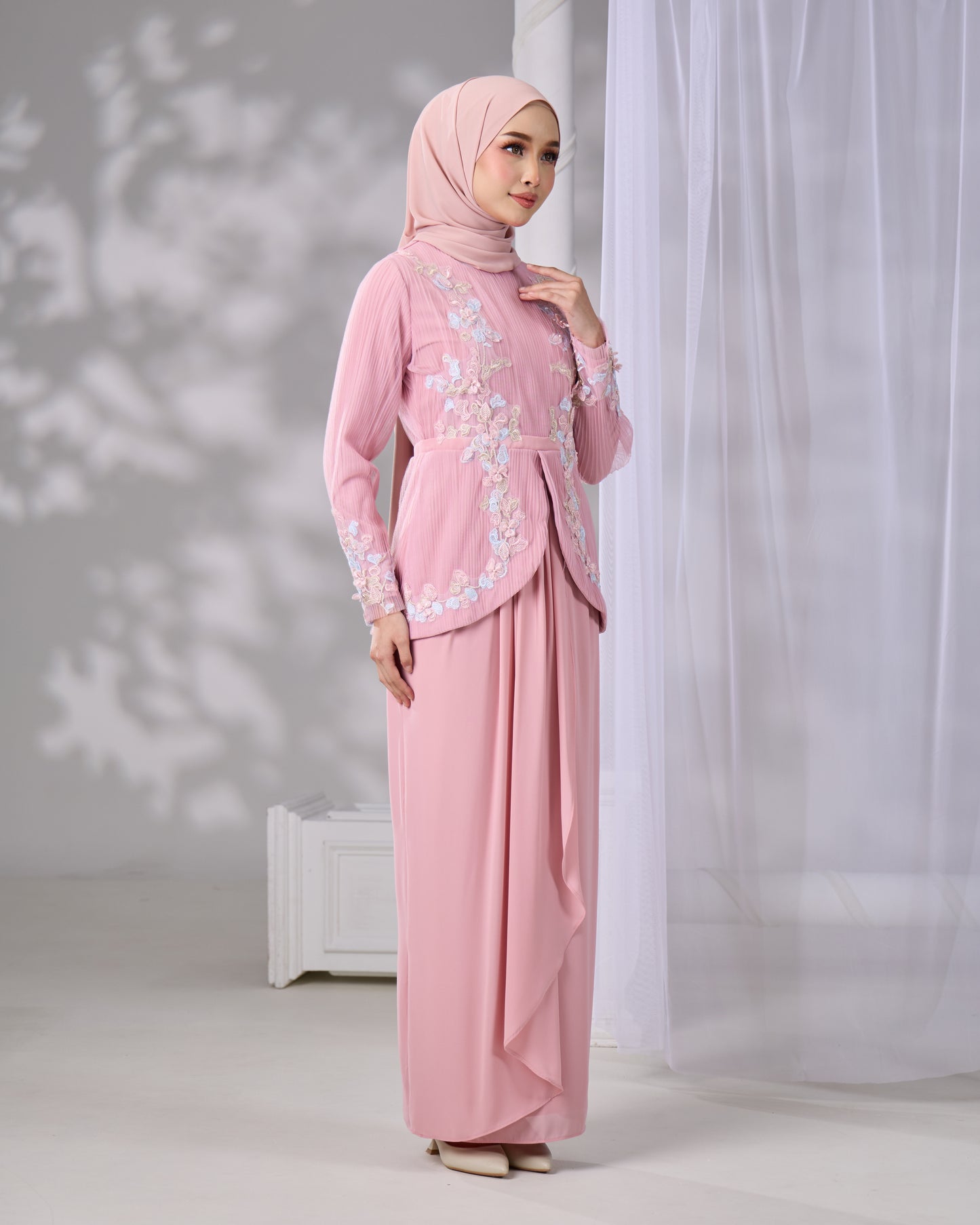 THARA MINI KURUNG (DUSTY PINK)