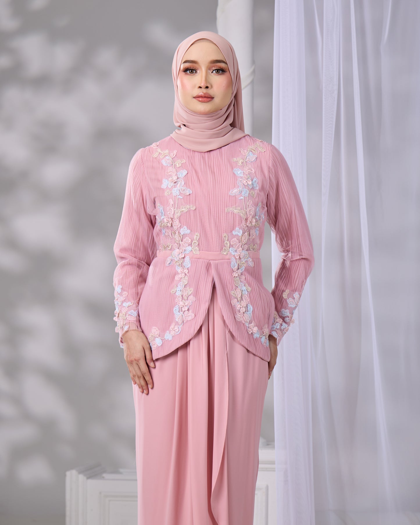 THARA MINI KURUNG (DUSTY PINK)