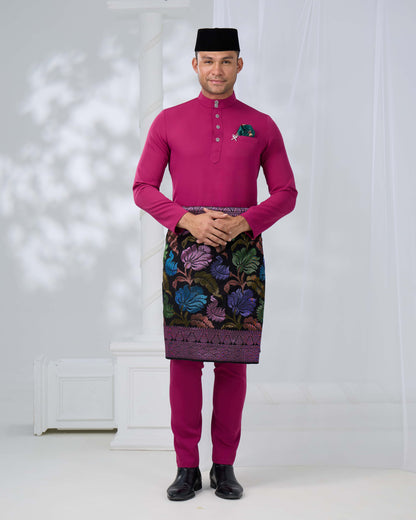 SOULTAN BAJU MELAYU (DARK FUCHSIA)