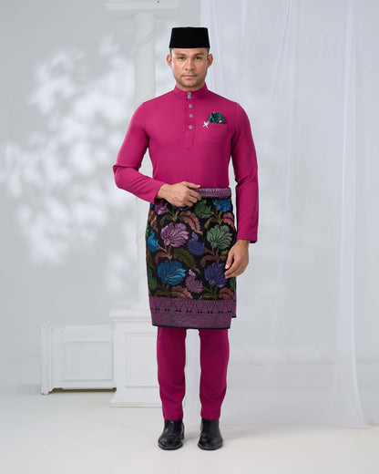 SOULTAN BAJU MELAYU (DARK FUCHSIA)