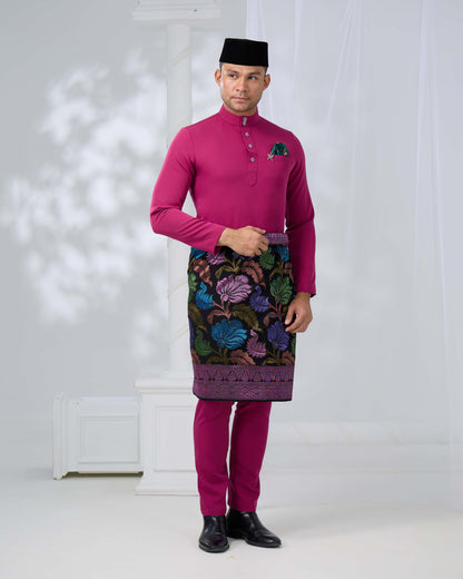 SOULTAN BAJU MELAYU (DARK FUCHSIA)