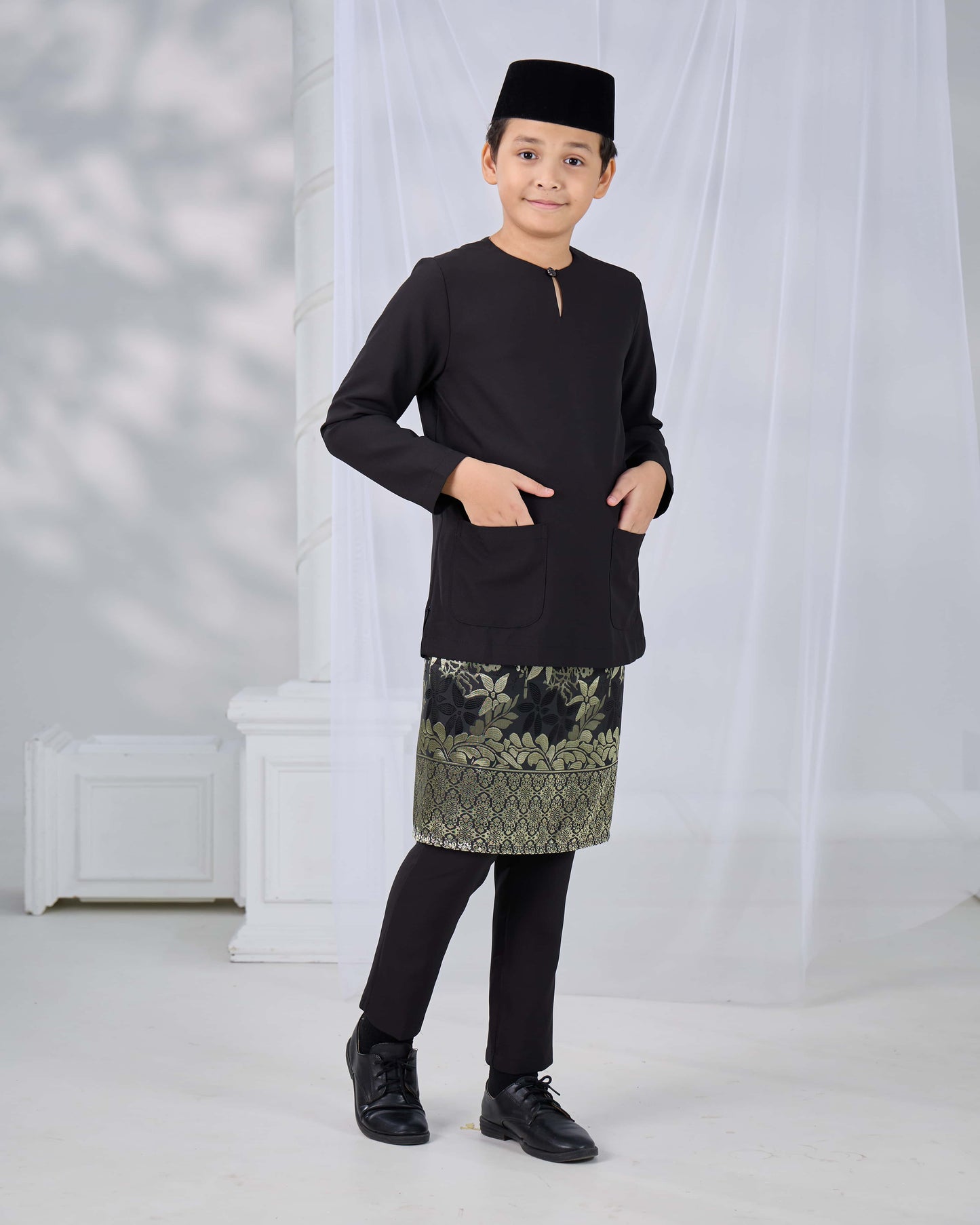 ARJUNA TELUK BELANGA KIDS (BLACK)