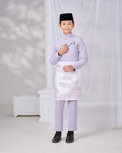 MINOR DEFECT SOULTAN BAJU MELAYU FOR KIDS (MAUVE)
