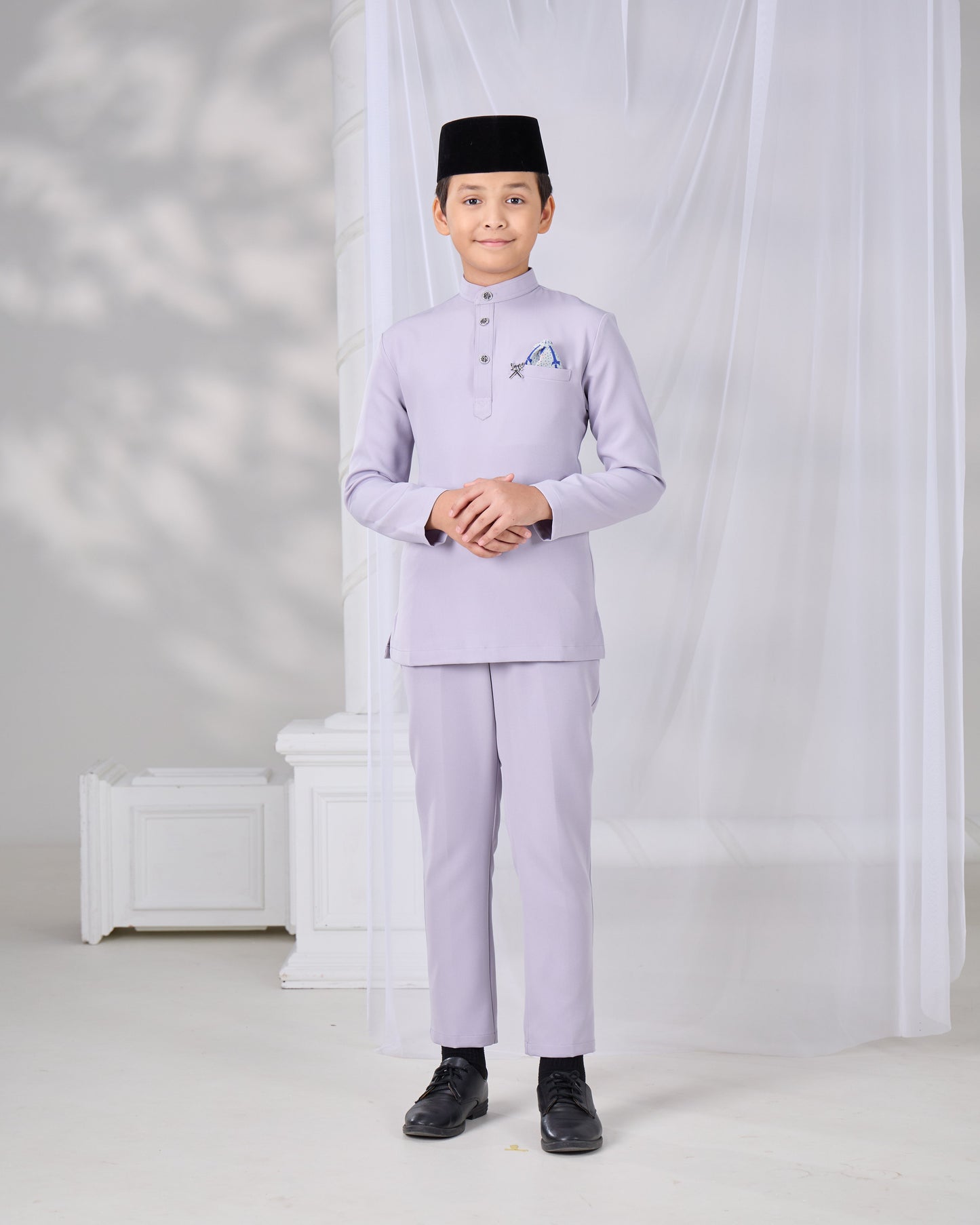 MINOR DEFECT SOULTAN BAJU MELAYU FOR KIDS (MAUVE)