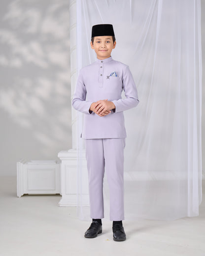MINOR DEFECT SOULTAN BAJU MELAYU FOR KIDS (MAUVE)