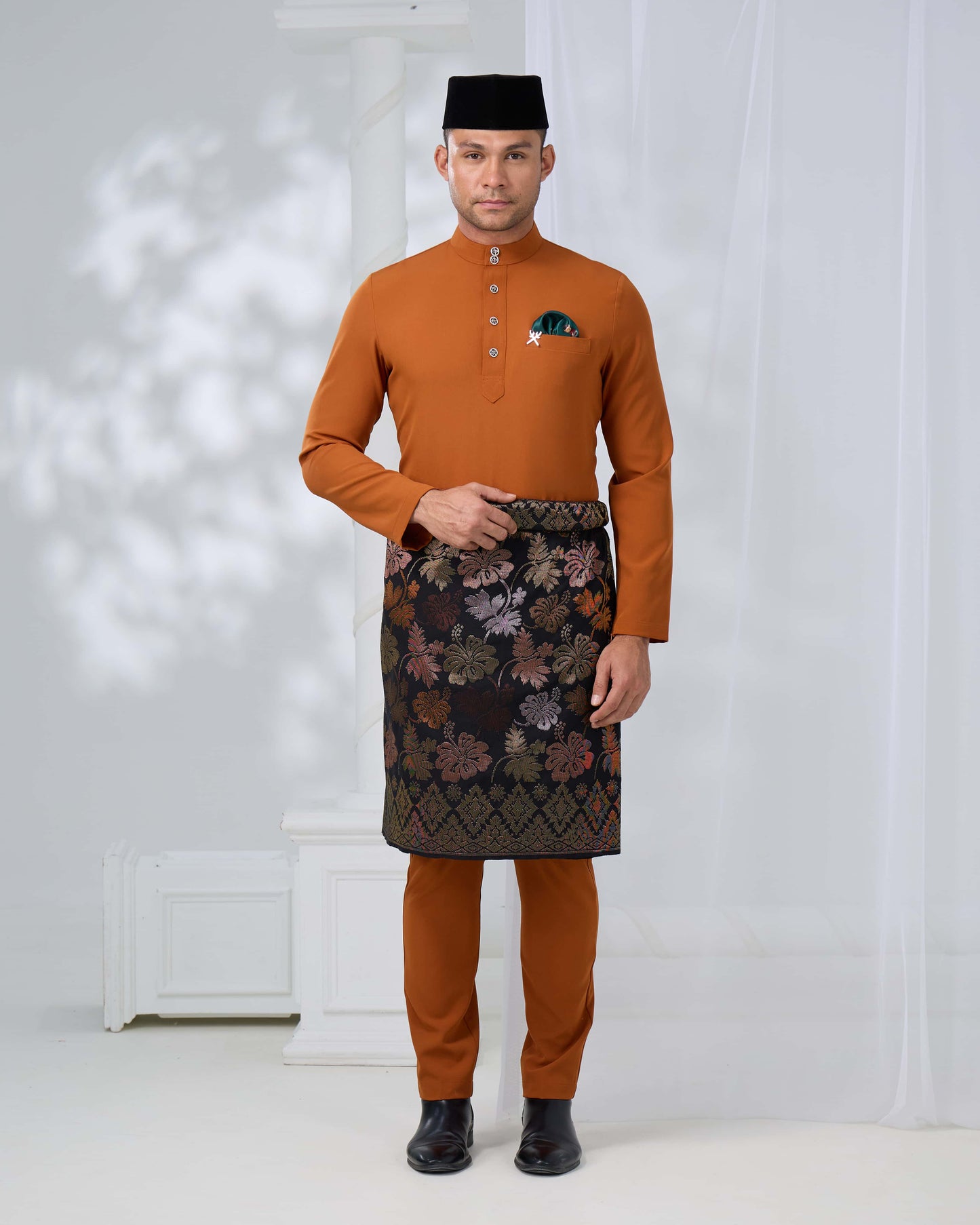 SOULTAN BAJU MELAYU (BURNT ORANGE)