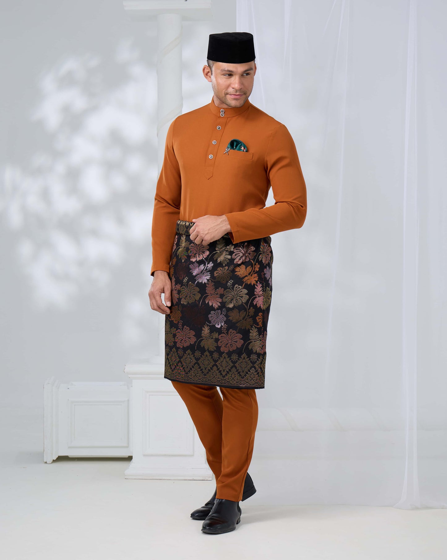 SOULTAN BAJU MELAYU (BURNT ORANGE)