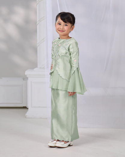 RINAE KURUNG KIDS (GREEN TEA)