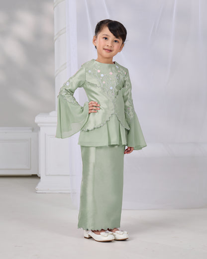 RINAE KURUNG KIDS (GREEN TEA)