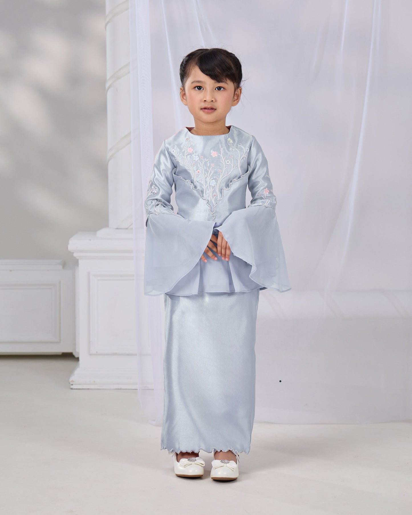 MINOR DEFECT RINAE KURUNG KIDS (POWDER BLUE)