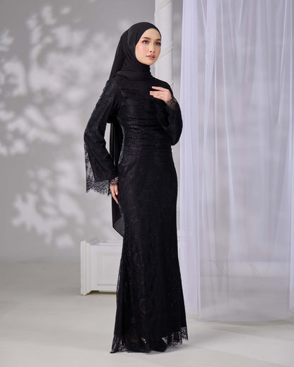 IVANNA DRESS (BLACK)