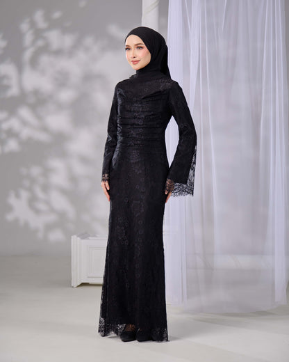 IVANNA DRESS (BLACK)