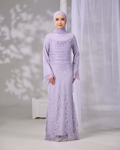 IVANNA DRESS (MAUVE)