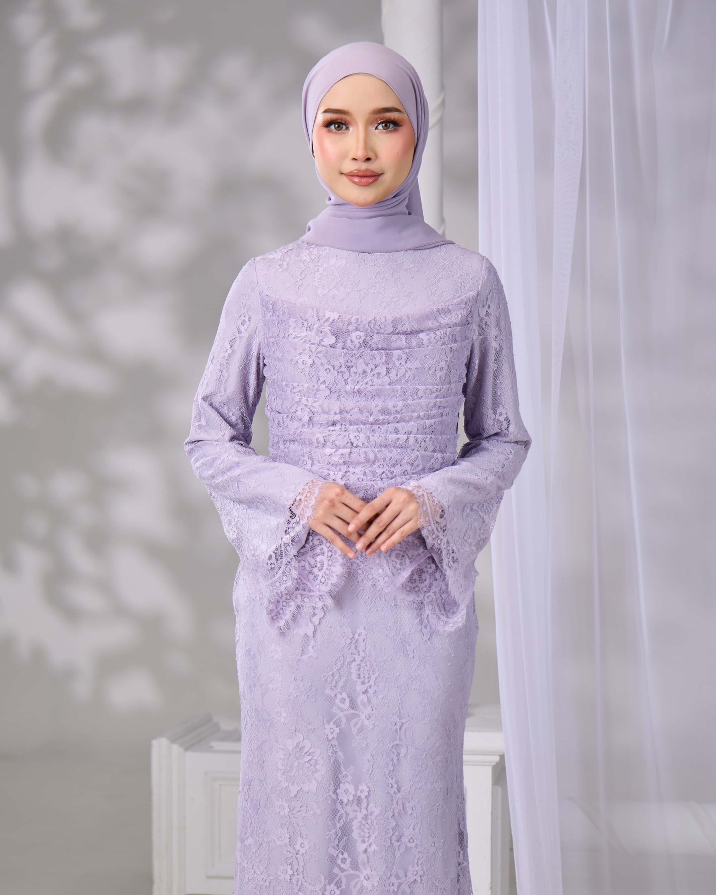 IVANNA DRESS (MAUVE)