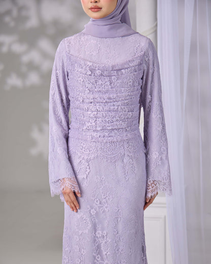 IVANNA DRESS (MAUVE)