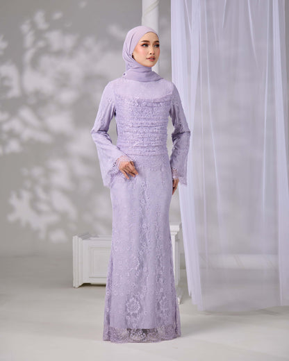 IVANNA DRESS (MAUVE)