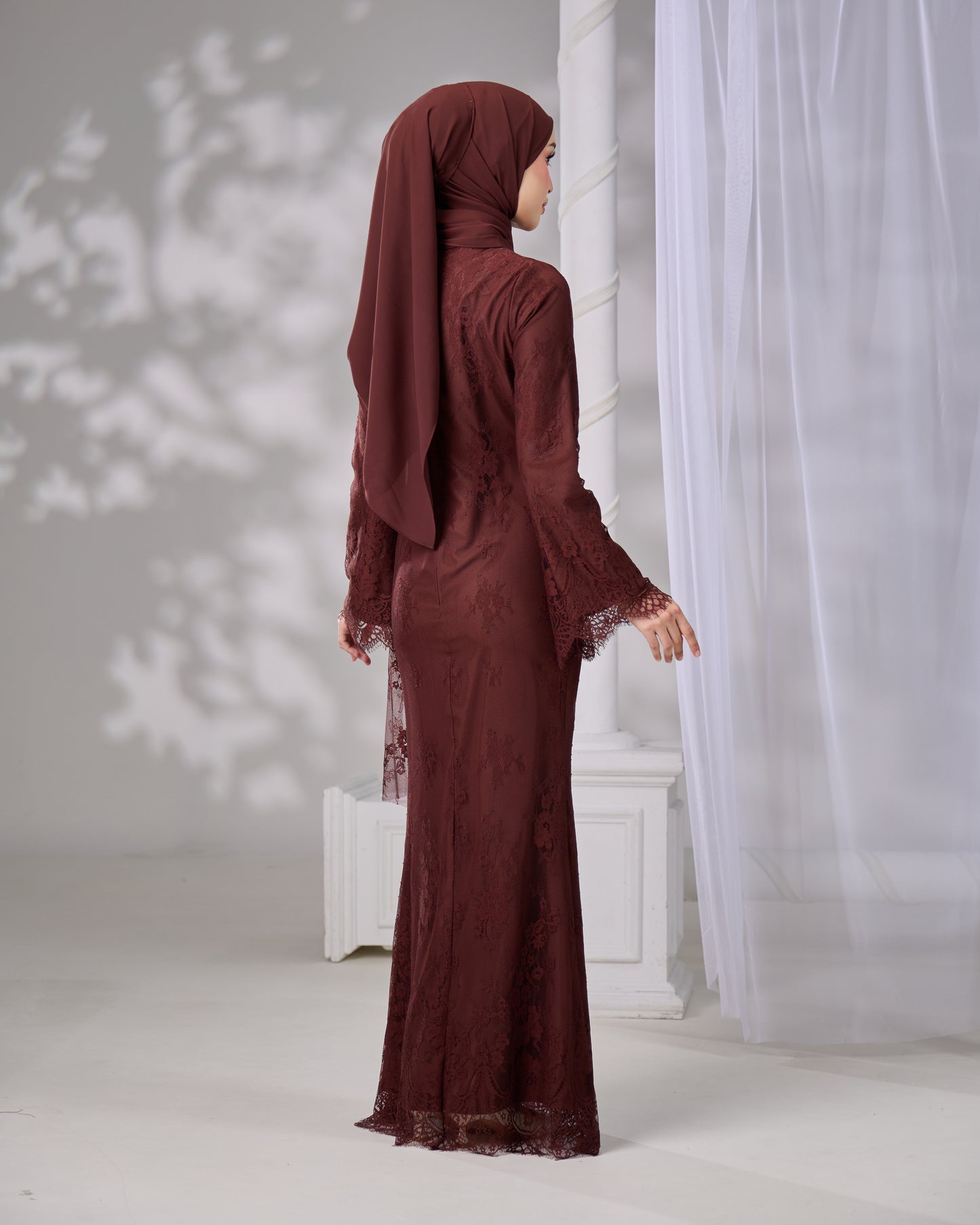 MIRANA DRESS (RICH BROWN)