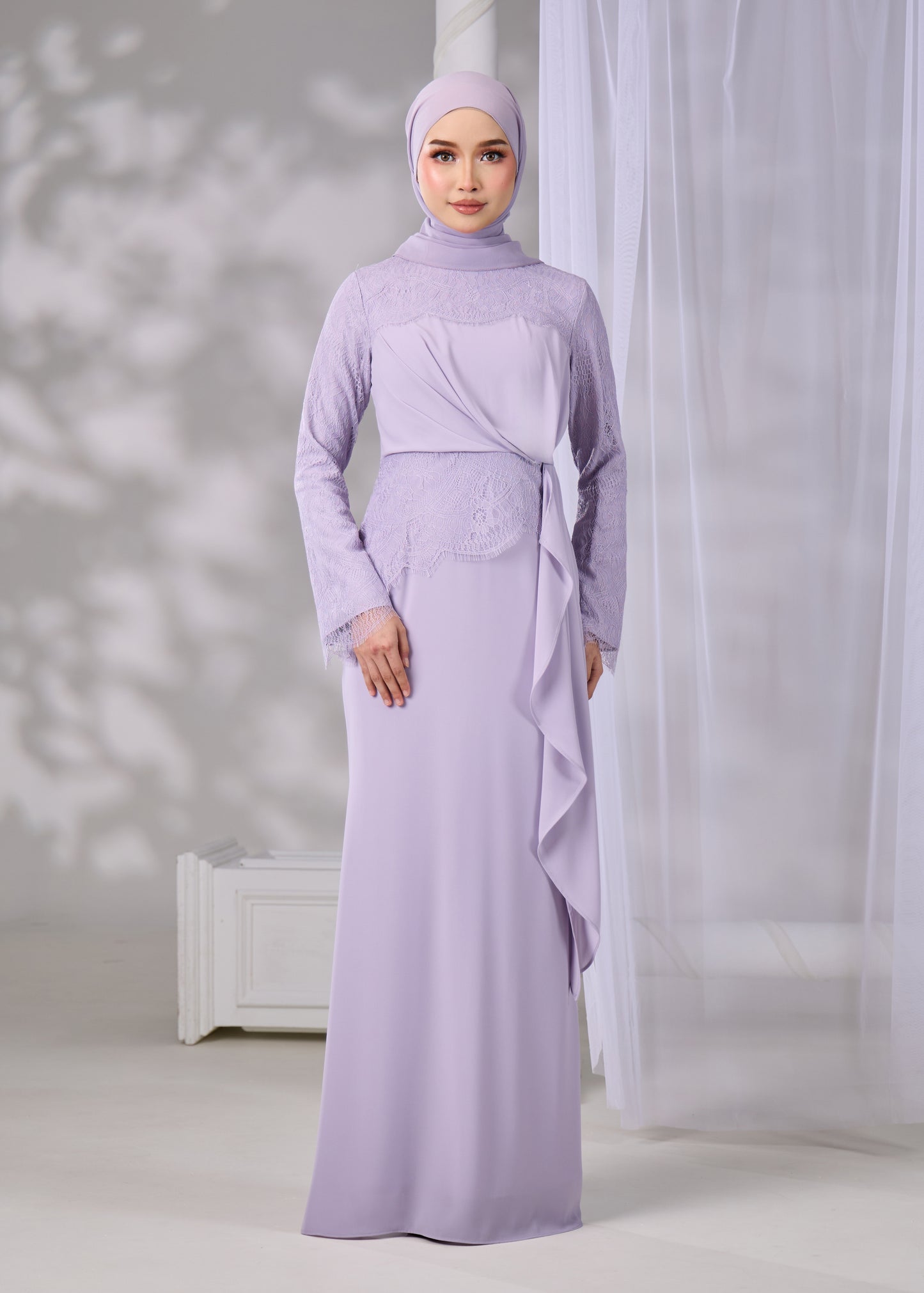 AZELINA DRESS (MAUVE)